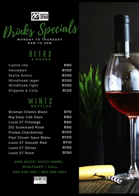 DDD WEBSITE Doppio_ Drinks Specials
